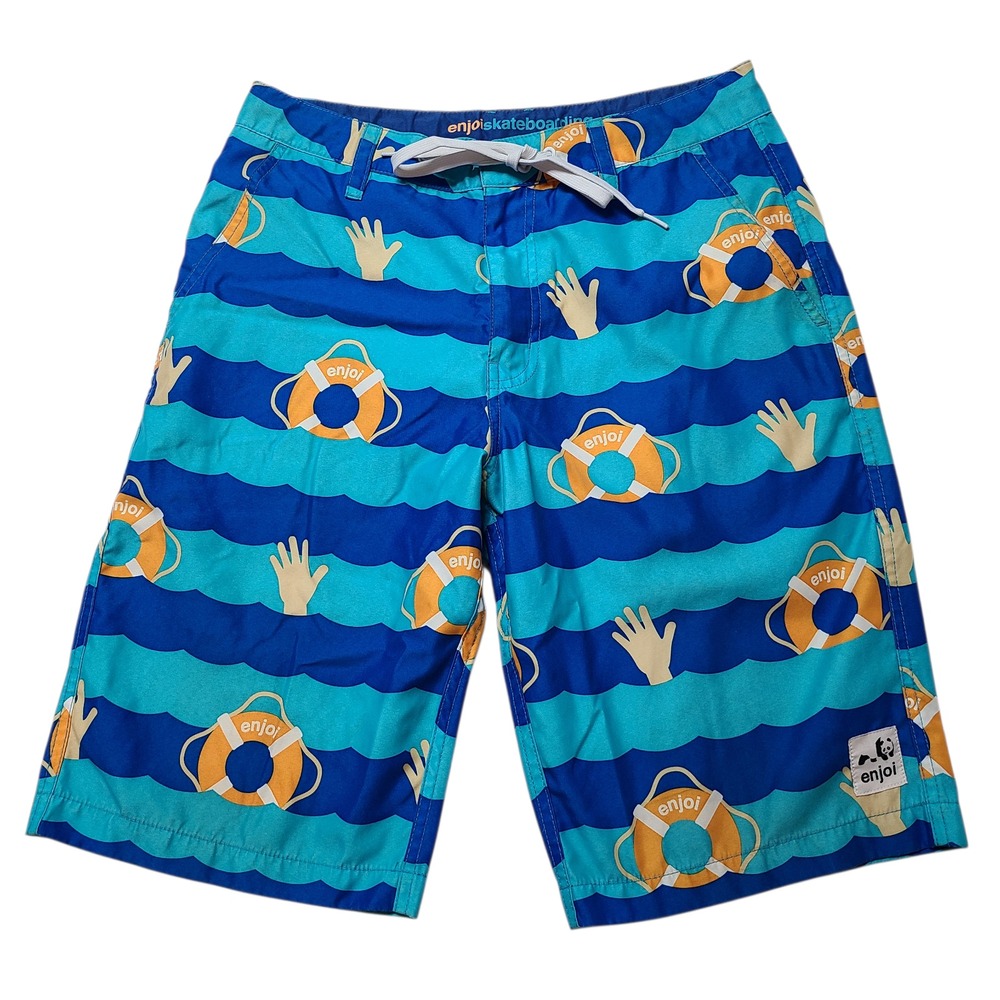Enjoi Skateboarding Shorts Size 30 Swim Trunks Board Shorts
